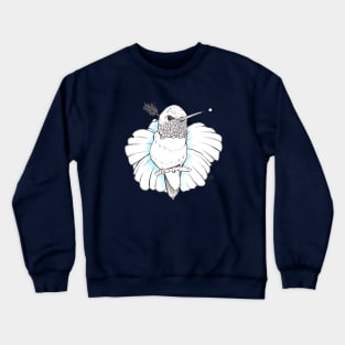 HummingBird and Hibiscus Crewneck Sweatshirt